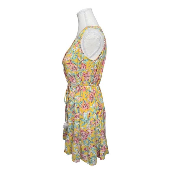 Loft Beach Yellow Floral Dress - Picture 4 of 7